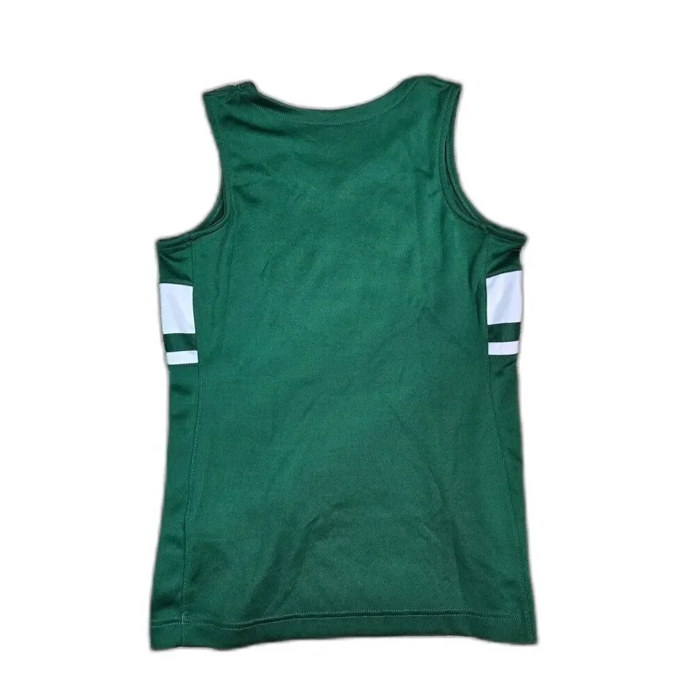 Nike Dri-FIT Youth Medium Green Basketball Jersey Tank Athletic Sleeveless
